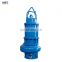 Electric submersible fecal centrifugal pump