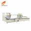 Aluminum double head mitre window cutting saw fabrication equipment