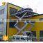 7LSJC Shandong SevenLift hydraulic underground garage vertical car scissor parking heavy lift 10t
