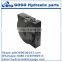 Integrated hydraulic circuit valve block for power unit