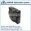 Integrated hydraulic circuit valve block for power unit