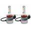 Pair LED Headlight Kit H8 H9 H11 6000K White 72W Low Beam Fog Bulb HID