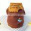 Cute Pet dog Cat embroidery brown cookies puppy Pomeranian woolen cloth apparel