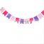 40colors for you choose Felt Wedding Garland Flags bunnting