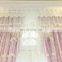 Manufacturers wholesale custom luxury rideaux salon design decorative white lace embroidery macrame voile blind curtains