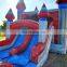 Dual Lane Wet Slides Kids Bouncy Castle Jumpers Inflatable Bounce House And Water Slide Combo