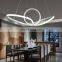 Tpstarlite Factory Direct Unique Shape Gold Custom Living Room Modern Pendant Lighting Chandelier