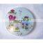colorful tempered glass round cutting board
