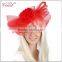 red silk bride head flower wedding wreath