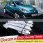 for Mazda 2 Demio 2008 2009 2010 2011 2012 2013 2014 Luxurious Chrome Door Handle Cover Trim Catch Cap Car Stickers Accessories