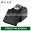 silver stamping brown luxury gift box packaging paper watch box
