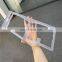 Gaojie high end CNC Mechanical keyboard frosted pc top plate bottom prototype keyboard case