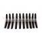 0pcs/set  Carbon Fiber Front Grill Decoration Strips for Maserati Ghibli S Q4 Sedan 4-Door 2018-2019