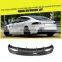 Vacuum Carbon Fiber Car Rear Bumper Lip Diffuser for Tesla Model S P85D 90D P100D 16-18