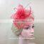 Mini Hat Base Hair Clip Fascinator/Bridal Feather Fascinator Wholesale