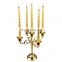 Wholesale Retro American candle stand wedding props Festival Metal Candle Holder Candelabra