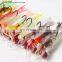 9cm 12.5g Soft Shrimp Fishing Lures Luminous Prawn Bait Built-in Lead Hook High Carbon Steel & Lead Material