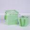 Custom Logo Sacolas De Papel Luxury Shopping Green Paper Bag With Handle