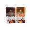 100G 250G 500G Mylar Resealable Stand Up Pouch Matte White Package Coffee Bags With Zipper