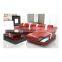 Modern Living Room Furniture Luxury L Shape Sectional Italian Pure Leather Sofas Couch Set