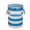 wholesale hot sale foldable polyester toy canvas storage basket and kids play mat