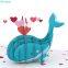 Whale 3D Pop-up Card Best Selling Blessing Cards on Valentine’s Day for Lovers