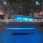2022 High grade LED light spa capsule acrylic ozone sauna hydromassage bed spa capsule LED phototherapy sybaritic