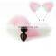 Anal Tail Metal Butt Plug Adults Games Anal Plug Cat Ear+Fox Tail Erotic Cosplay Goods Set Anal Sex Toys For Women Couples%