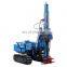 Photovoltaic crawler hydraulic hammer vibratory pile driver