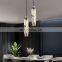 Bar Kitchen Vintage Lamp Indoor Luxury Hanging Vintage K9 Crystal Lighting Chandeliers Pendant Lights