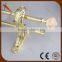 Metal Plating Whosales Decorative Curtain Rod Cheap Curtain Rods/Poles
