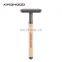 High Quality Rose Wood Long Handle Classic Double Edge Safety Razors Wooden Handle