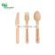 YADA Disposable Birch Wooden Cutlery 140MM Spoons Fork Knife for Desserts Eco-friendly Wooden Fork