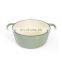 OEM enamel quality kitchen casserole cast iron cookware set