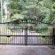 Custom Decorative Heavy Duty Elegant Iron Driveway Gate Zinc Galvanized