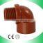 pp raw material 1/2"-2" pp fittings female elbow pipe fittings with cheap price to peru