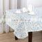 1PC Printed PEVA With Flannel Back Vinyl Table Cloth