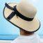Fashionable and Simple Anti Ultraviolet Sun Hat for Travel Sunscreen Hat Beach Casual Straw Hat