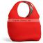 insulated lunch bags for adults, with or without shoulder strap, insulated real neoprene material