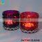 small lantern candle holders /colorful glass lanterns/ churches candlestick