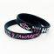 Factory Direct in Stock Healthy Breast Awareness Ribbon Public Service Announcements Soft Smoothly Silicone Bracelet