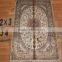 turkish knots hand made silk and cotton, persian design good quality and low price