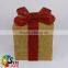 foldable sisal christmas gift box