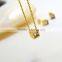 Nigerian Beads Jewelry Set Wedding Stainless Steel Jewelry Neckalce Sets