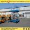 portable 5-18m mobile electric scissor man lift hydraulic scissor lift platform price