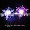 Glittering Snowflake With Sucker Base,Color Changing Splended Light changing
