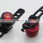 Micro USB Rechargeable Rear Bar Clip Aluminum Bike Waterproof Light