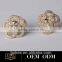 Creative Jewelry Lady's silver ring flower pistil design wholesale terracotta earring jhumkas