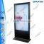 55inch multi touch screen information kiosk totem