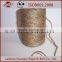 natural color 3-strands twisted jute twine